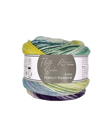 Flotte Socke Perfekt Rainbow