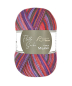 Preview: Flotte Socke 4f.Milano rot-lila-grün-pink