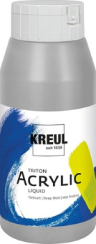 KREUL Triton Acrylic Liquid – neutral grey – 750 ml