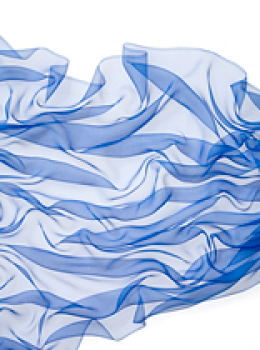 Preview: chiffon-silk 3,5 - Caribbean blue