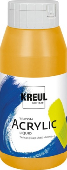 KREUL Triton Acrylic Liquid – Light Ochre – 750 ml