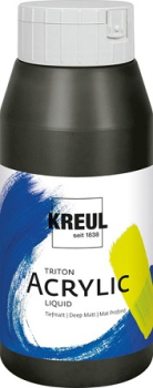 KREUL Triton Acrylic Liquid – black – 750 ml