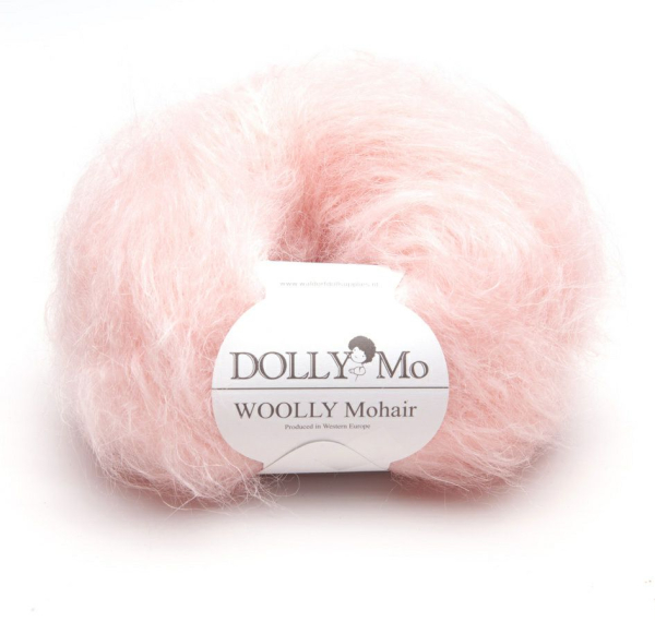 Dolly Mo - Woolly Mohair -salmon pink