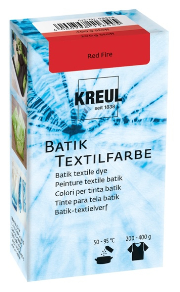 Kreul Batik- textile dye- Red Fire
