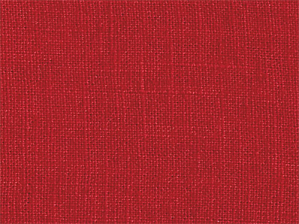 Edel-Leinenstoff  - rot