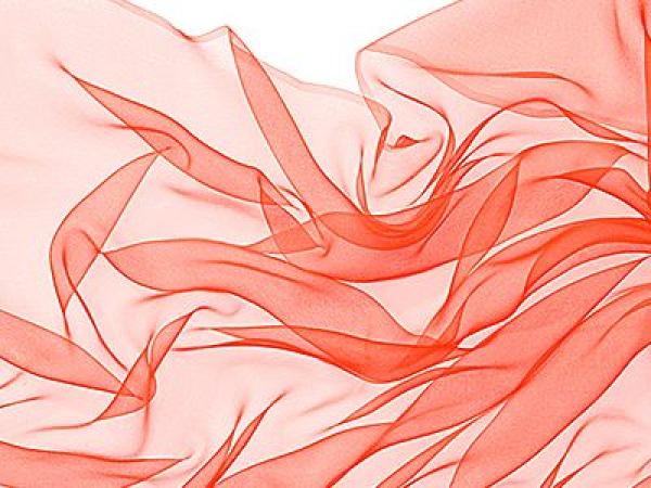 Chiffonseide 3,5 -  orange