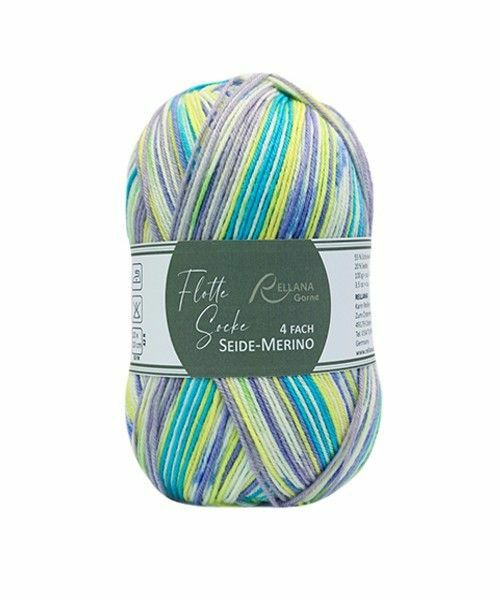 Flotte Socke Seide-Merino