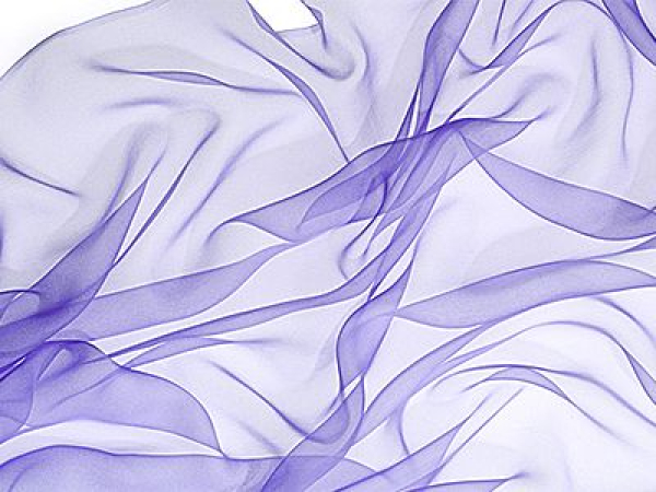 chiffon 3,5 - silk scarf - 180 x 55 cm - soft purple
