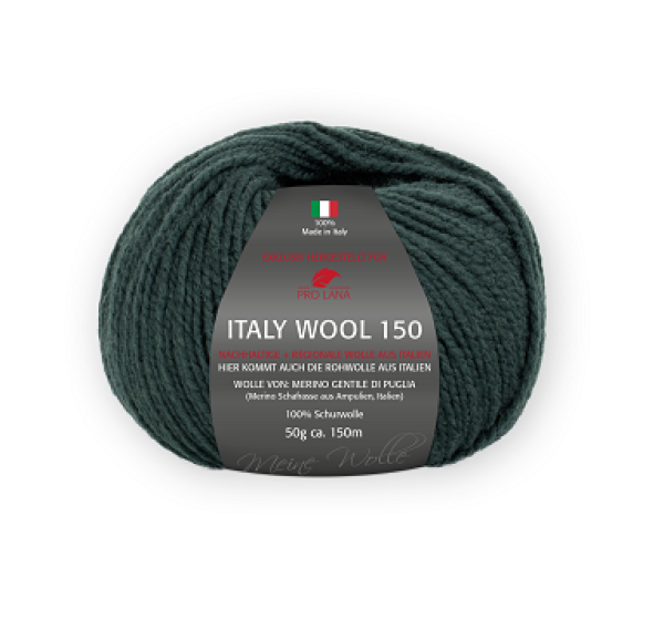 Italy Wool 150 dark green