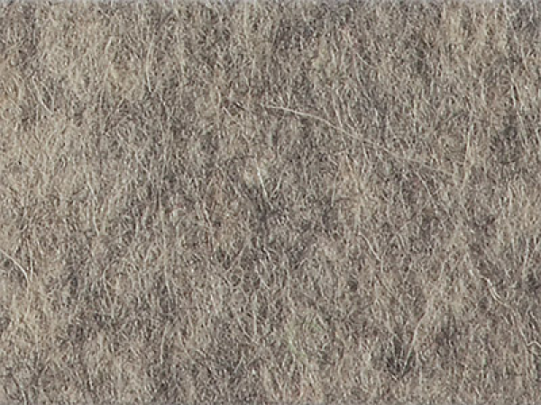 Wollfilz-Läppchen - grau meliert