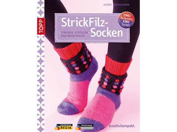 StrickFilz-Socken