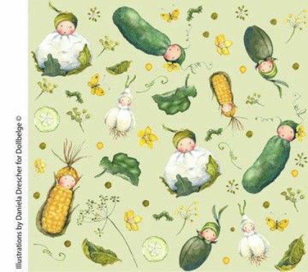 Veggies fabric