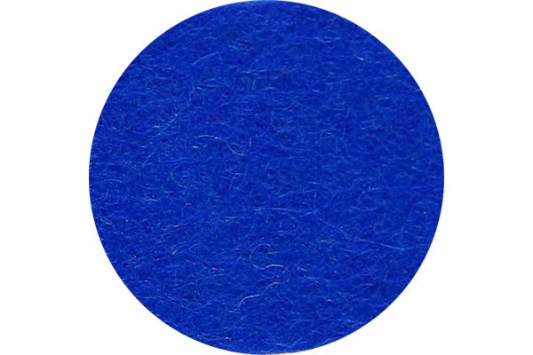 100 % wool felt blue 184 cm - 3 mm thick