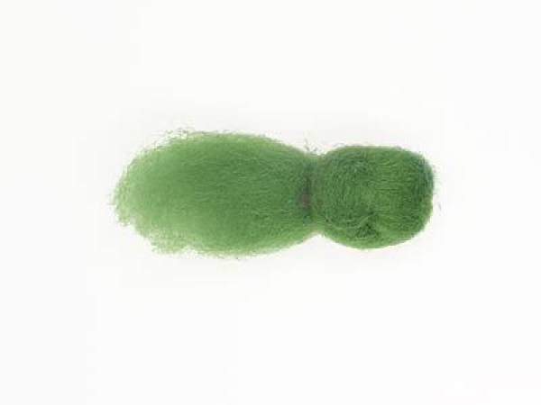 Austral Merino wool - carded, fleece - spring green