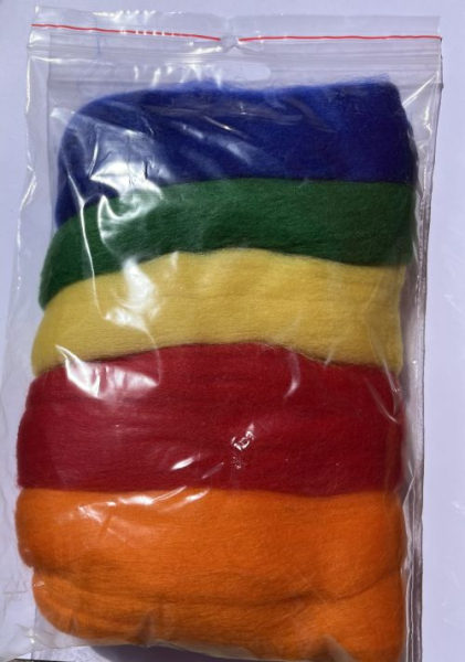 South American Merino Wool Mix Bag - 50 g - Rainbow