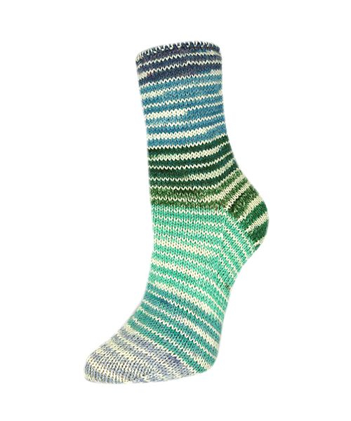 Flotte Socke 4 fach. Perfect Rainbow