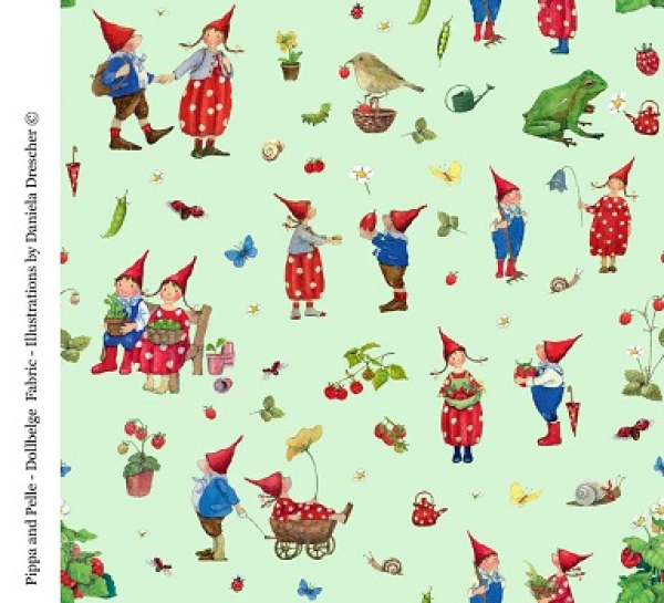 Pippa und Pelle -meadow green -