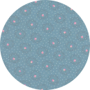 Westfalen Druckstoff Prinzessin bleu Blume