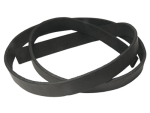 Lederriemen breit - schwarz (Länge: 110cm)