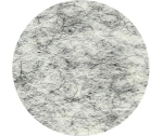 100 % Wollfilz hellgrau meliert 200 cm - 3 mm stark