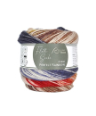Flotte Socke Rainbow - braun-rot-beige-blau