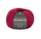 Italy Wool 150 wine red