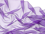 chiffon 3,5 - silk scarf - 180 x 55 cm - lavender